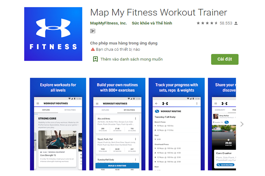 map-my-fitness-workout-trainer