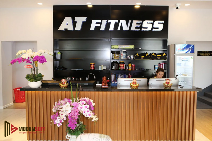 Phần mềm quản lý phòng gym AT Fitness & Yoga Quận Bình Thạnh