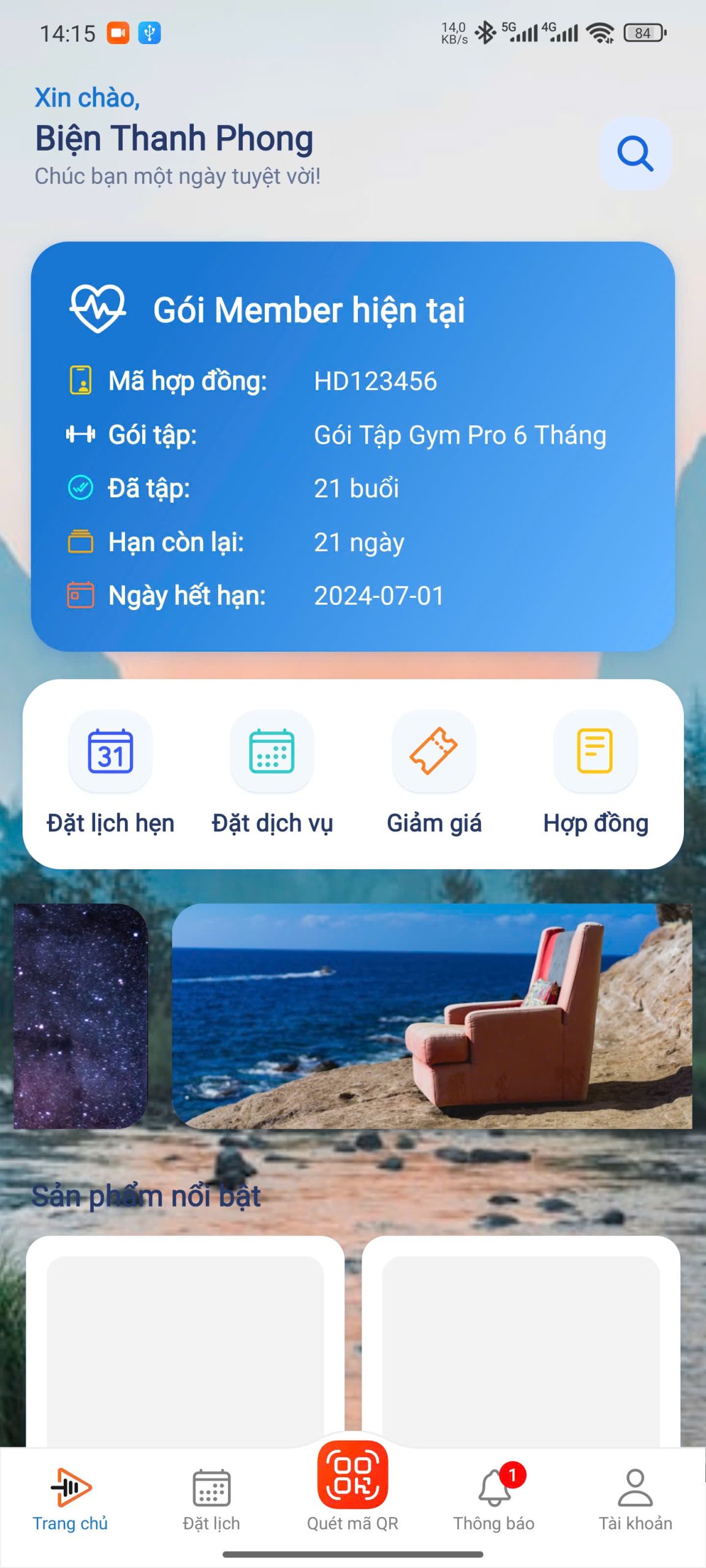 Ứng Dụng App Hội Viên Dành Riêng Cho Phòng Tập – Tích Hợp Toàn Diện Với Phần Mềm Gym Modun