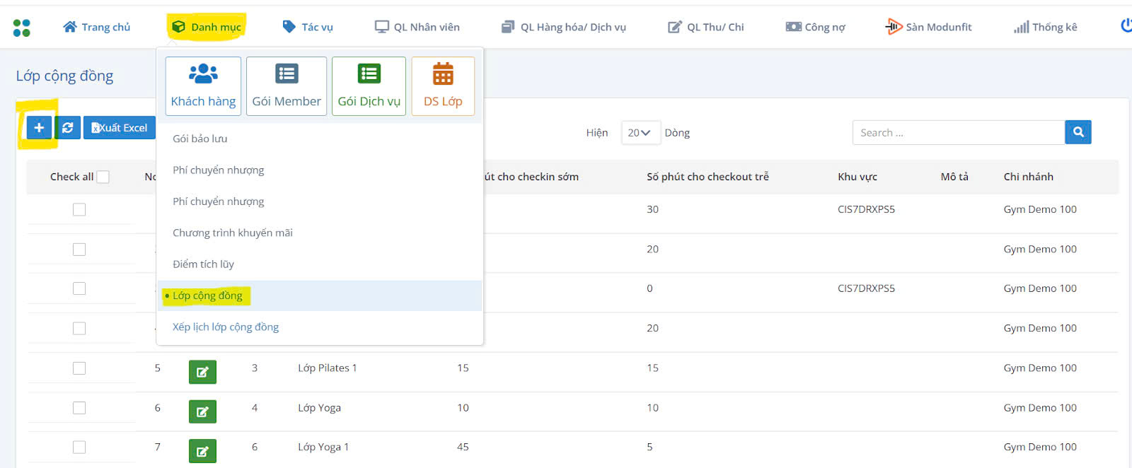 Phần mềm quản lý gym Modun ra mắt tính năng LỚP CỘNG ĐỒNG, giúp các phòng tập tạo ra nhiều hoạt động giá trị, tăng tương tác và giữ chân hội viên lâu dài.