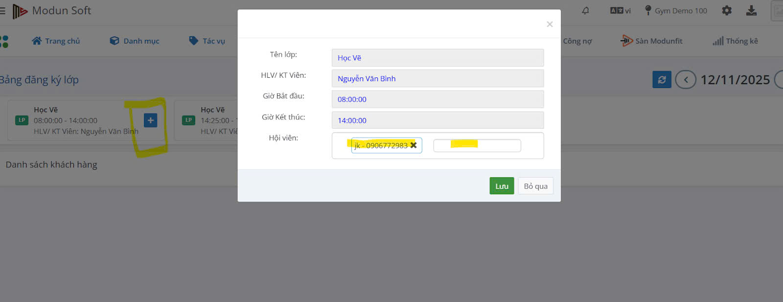 Phần mềm quản lý gym Modun ra mắt tính năng LỚP CỘNG ĐỒNG, giúp các phòng tập tạo ra nhiều hoạt động giá trị, tăng tương tác và giữ chân hội viên lâu dài.