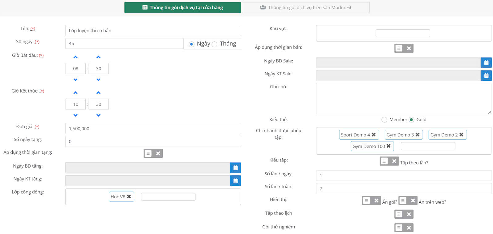 Phần mềm quản lý gym Modun ra mắt tính năng LỚP CỘNG ĐỒNG, giúp các phòng tập tạo ra nhiều hoạt động giá trị, tăng tương tác và giữ chân hội viên lâu dài.