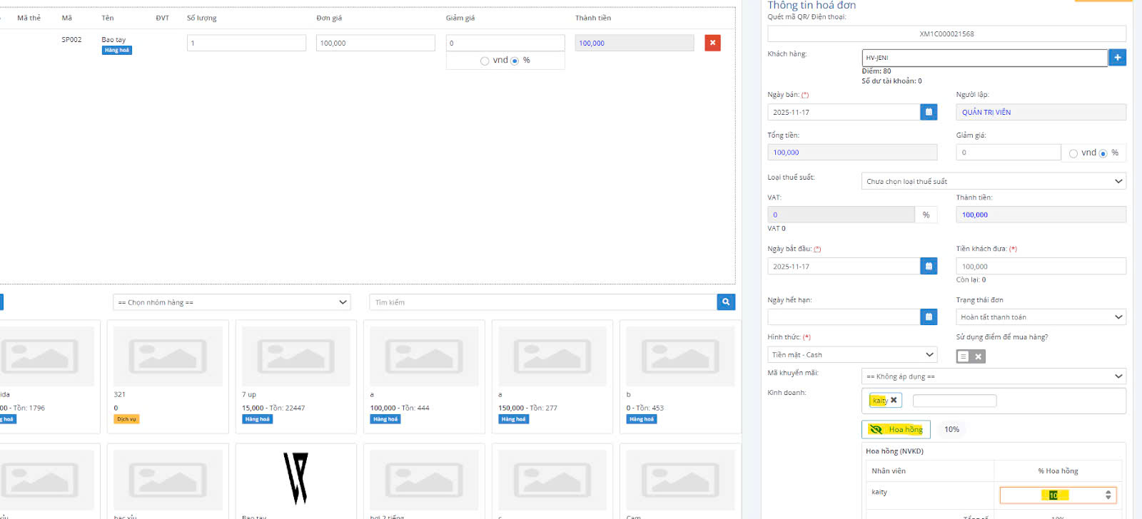 CHIA HOA HỒNG CỤ THỂ CHO NHIỀU NHÂN VIÊN KINH DOANH TRÊN HỢP ĐỒNG: GIẢI PHÁP TỐI ƯU TỪ PHẦN MỀM GYM VÀ PHẦN MỀM BÁN HÀNG
