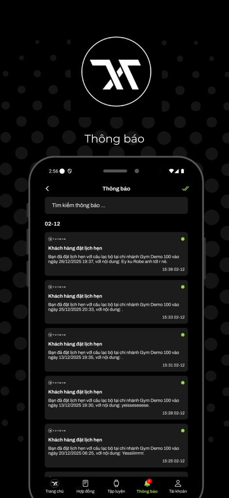 Ra Mắt App Hội Viên Thương Hiệu Riêng Cho TXT Gym: Bước Tiến Mới Trong Quản Lý Thành Viên