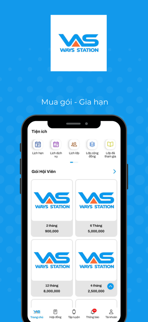 Ra Mắt App Hội Viên Thương Hiệu Riêng Cho WaysStation Gym: Bước Tiến Mới Trong Quản Lý Thành Viên