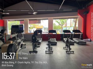 Phòng Tập HT GYM Tại Tp.Thủ Dầu Một, Bình Dương, Triển Khai Phần Mềm Gym Tích Hợp Face ID, Cổng Tripod 3 Chấu Kiểm Soát Ra Vào – Bước Tiến Mạnh Mẽ Trong Chuyển Đổi Số