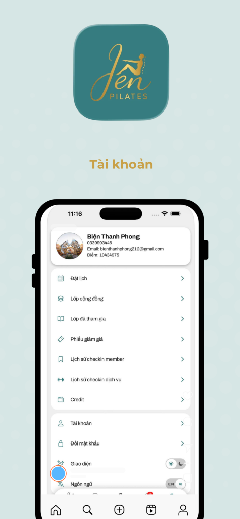 Ra Mắt App Hội Viên Thương Hiệu Riêng Cho Jen Pilates: Bước Tiến Mới Trong Quản Lý Thành Viên