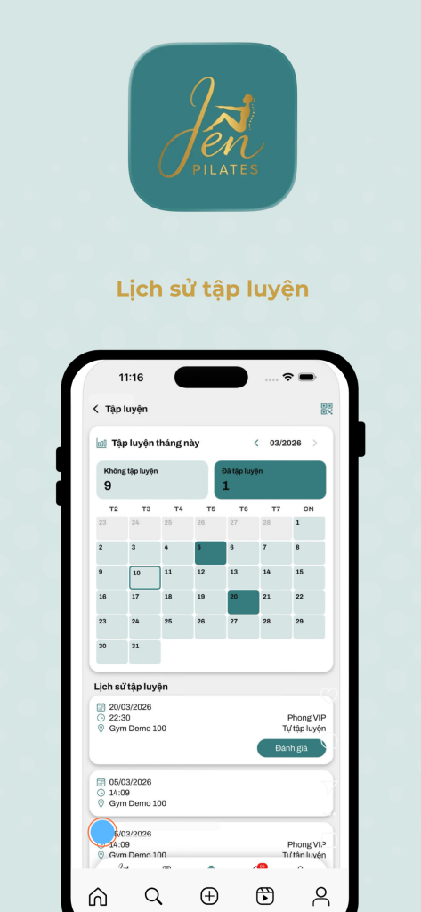 Ra Mắt App Hội Viên Thương Hiệu Riêng Cho Jen Pilates: Bước Tiến Mới Trong Quản Lý Thành Viên