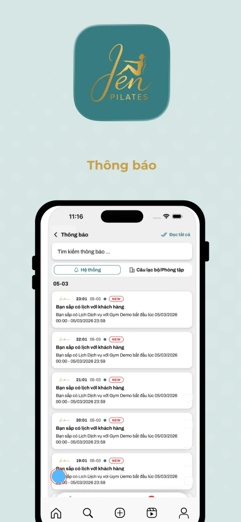 Ra Mắt App Hội Viên Thương Hiệu Riêng Cho Jen Pilates: Bước Tiến Mới Trong Quản Lý Thành Viên