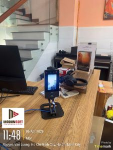 Pong ƠI Music, Trunng tâm âm nhạc TP Hồ Chí Minh, áp dụng thành công phần mềm gym Modun với máy chấm công Face ID và app hội viên, là một case study thành công