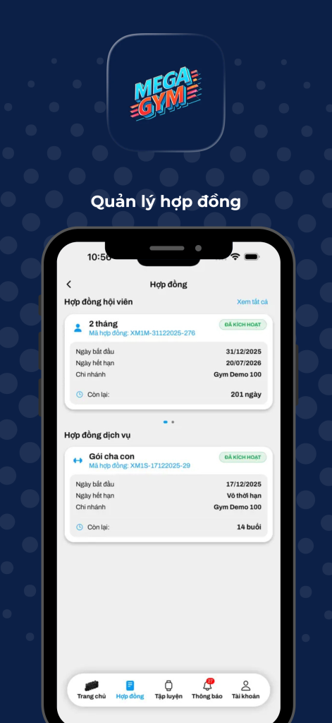 Case study áp dụng thành công app hội viên và phần mềm gym cho Mega Gym. Modun đã hướng dẫn Mega Gym sử dụng app hội viên trong việc quản lý hiệu quả.