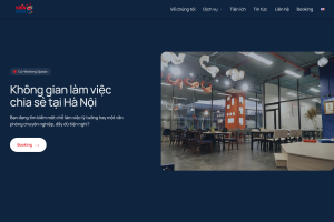 Thiết Kế Website Booking Đồng Bộ Phần Mềm Modun Cho Kiến Nest Coworking Space Hà Nội