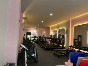 Hệ thống checkin Face ID tự động tại cửa phòng tập SlimLady Fitness