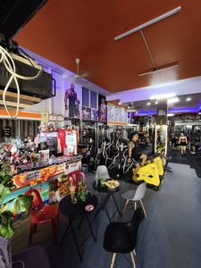 Hệ thống checkin vân tay tự động tại cửa phòng tập SIP Gym Nhà Bè