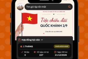 Thiết Kế App Hội Viên Thương Hiệu Riêng Cho Fix Private Gym Cùng Modun