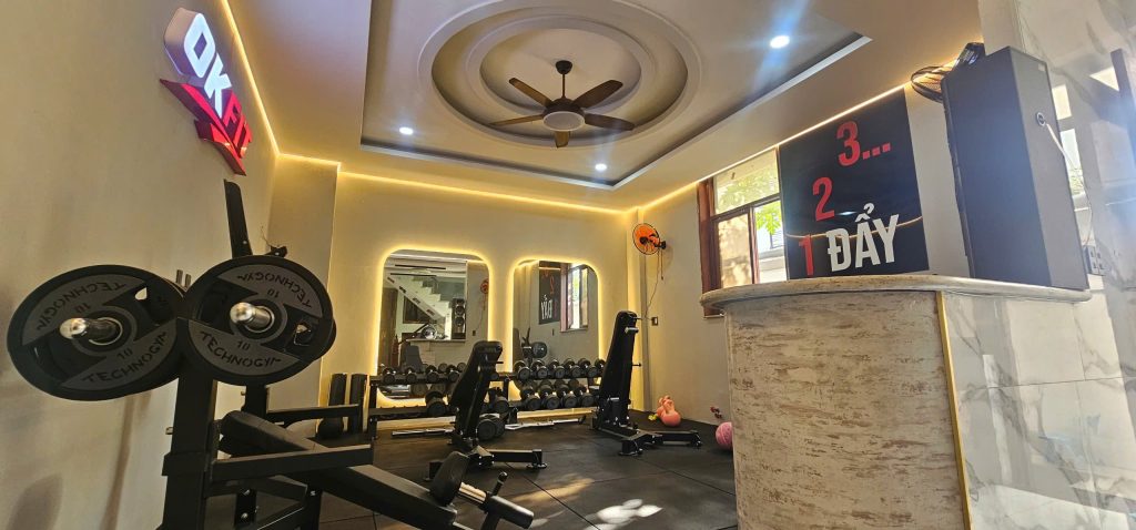 OK Fit Gym & Boxing - Check-in Face ID, Quản Lý Gói Tập Qua App