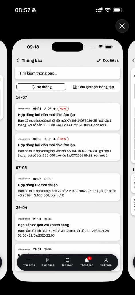Ra Mắt App Ladyfit Studio: Đặt Lịch Tập & Mua Gói Online Dễ Dàng