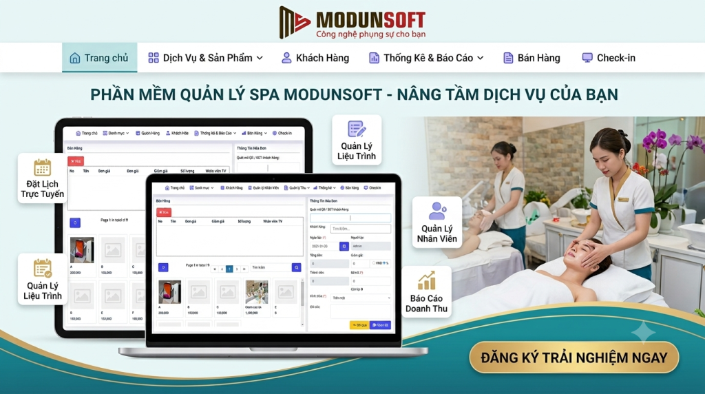 Phần Mềm Quản Lý Spa Nào Tốt? Top 7 Giải Pháp Tối Ưu Cho Spa 2026